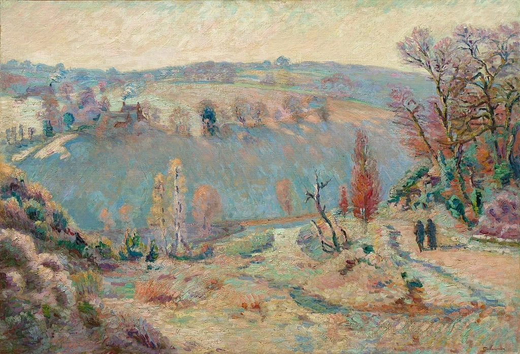 Valle della Sédelle a Pont Charraud, White Frost, 1903 - 1911 ca